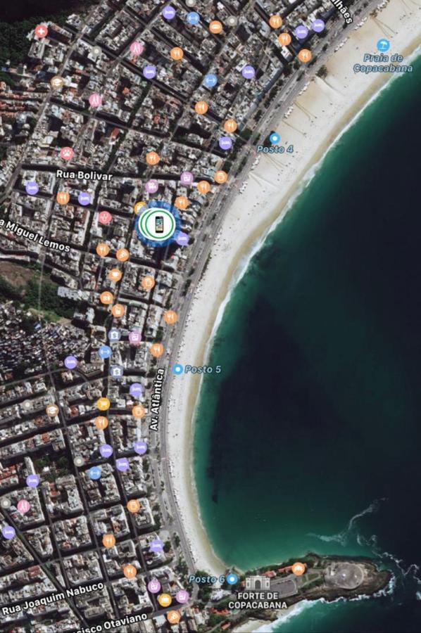 Copacabana Rio Praia 2 Rio de Janeiro Bagian luar foto